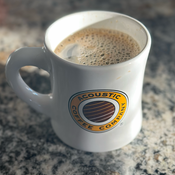 12 oz. Handmade Acoustic Coffee Diner Mug