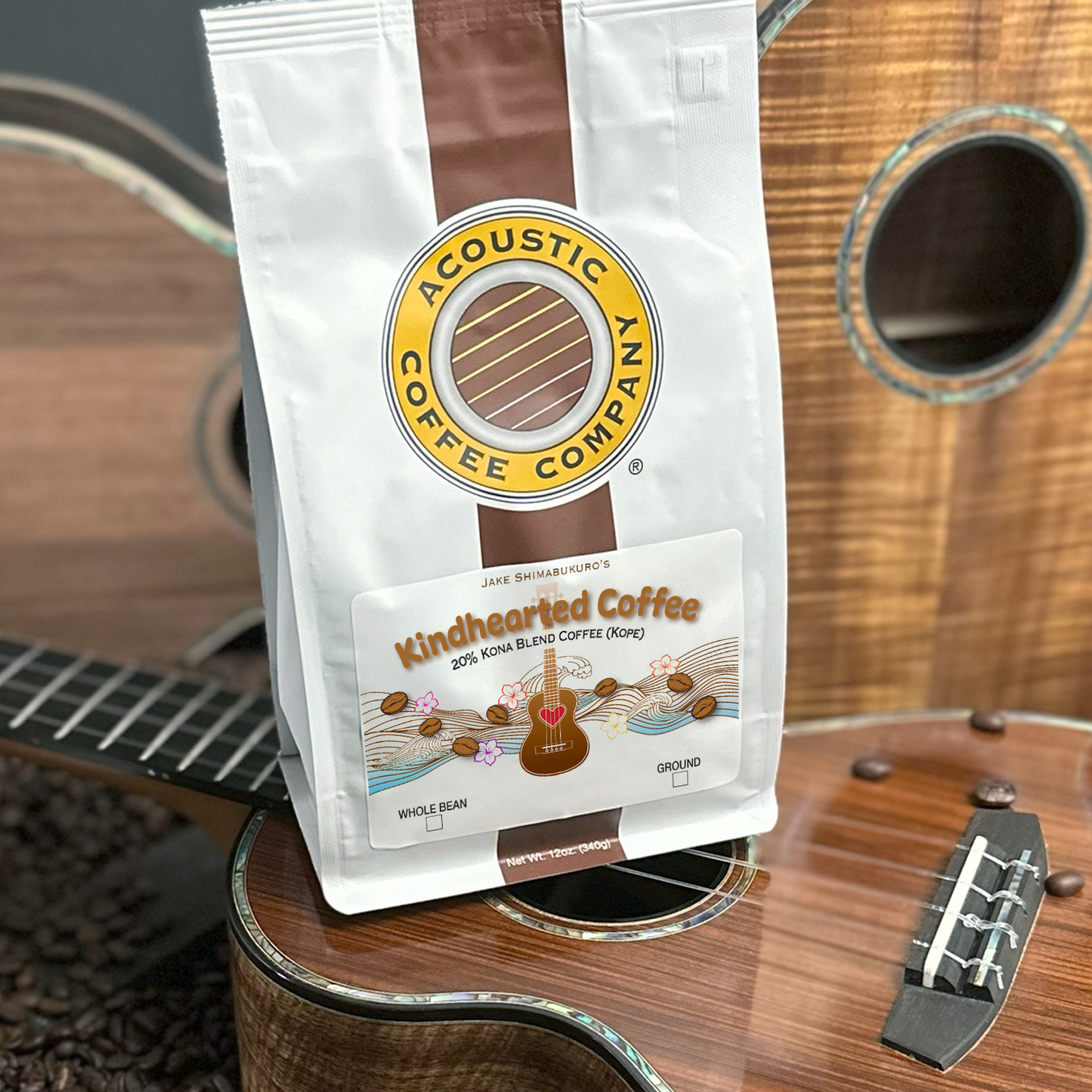 Jake Shimabukuro's Kindhearted Coffee™ Signature Blend – Acoustic