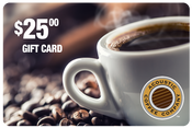 Acoustic Coffee $25 Gift Card