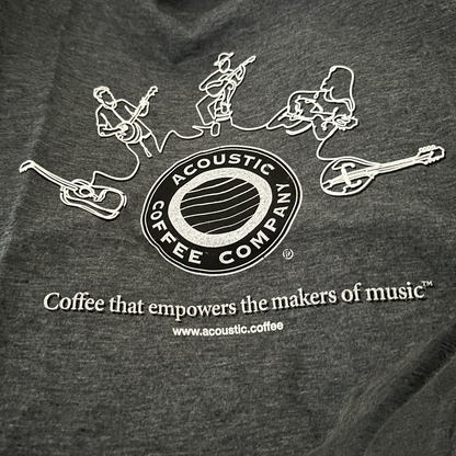 Acoustic Coffee, Retro Tee Shirts