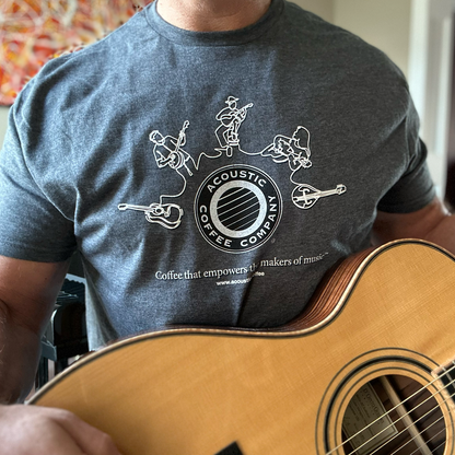 Acoustic Coffee, Retro Tee Shirts